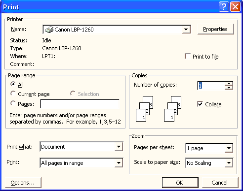 Cách trộn thư (Mail Merge) trong Microsoft Word 2003 - Phần cuối