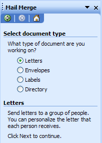 Cách trộn thư (Mail Merge) trong Microsoft Word 2003 - Phần cuối