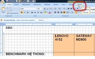 Thủ thuật Microsoft Word: Đổi chiều dòng chữ trong bảng