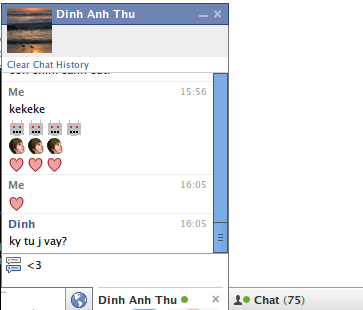 Tổng hợp phím tắt Emoji cho Facebook chat