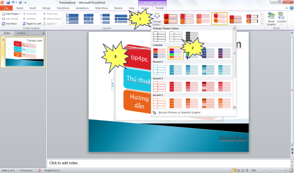 Tự soạn bài thuyết trình với Microsoft PowerPoint 2007 (phần 5)