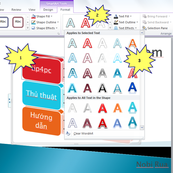 Tự soạn bài thuyết trình với Microsoft PowerPoint 2007 (phần 5)