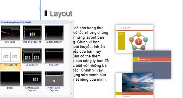 Tự soạn bài thuyết trình với PowerPoint 2007 (phần 9)