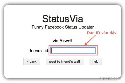 StatusVia: Gửi nội dung lên facebook từ nhiều thiết bị