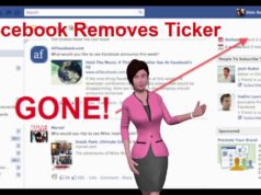 Tắt thanh Ticker trên Facebook