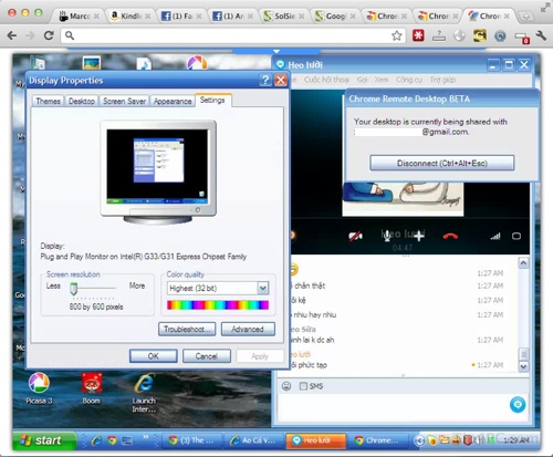 Truy cập từ xa qua Chrome Remote Desktop