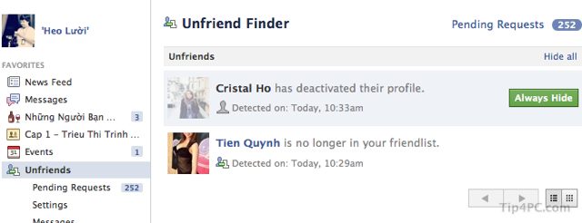 Unfriend Finder - Xem ai đã hủy kết bạn trên Facebook