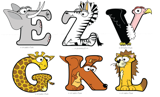 Alphabetimals: Giúp trẻ học chữ cái qua hình các loài vật »
