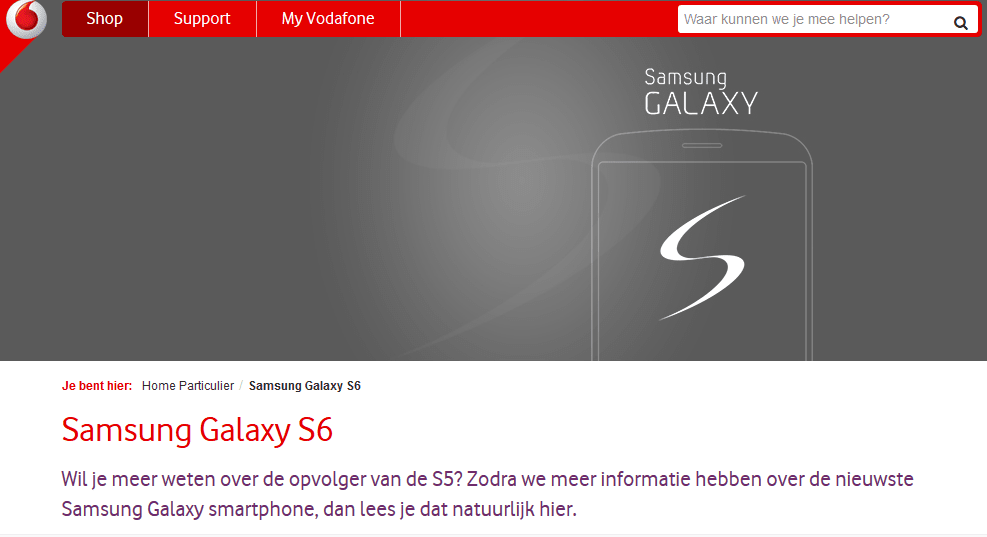 Samsung Galaxy S6 sẽ có tên chính thức là Galaxy S Edge?