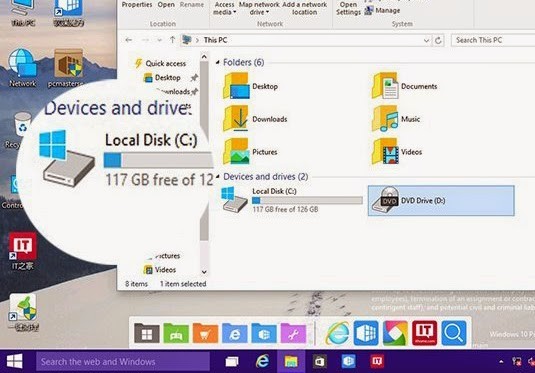 Windows 10 build 10009 rò rỉ với nhiều cải tiến mới về giao diện