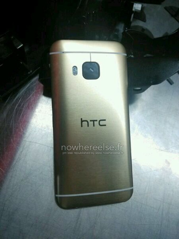 Lộ diện hình ảnh thực tế HTC One M9 Gold