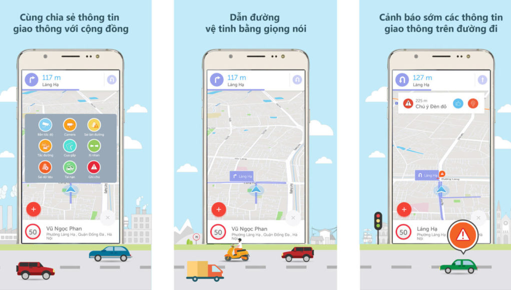 Goong - Ứng dụng cảnh báo và chia sẻ thông tin giao thông thuần việt