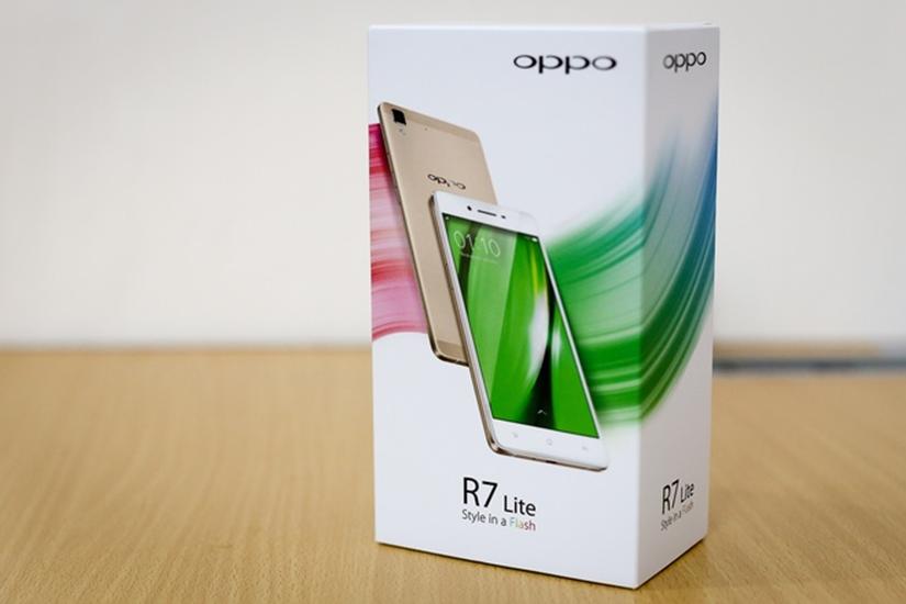 Ảnh thực tế Oppo R7 Lite chính hãng