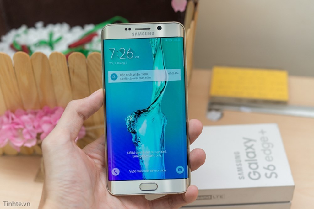 Đập hộp Galaxy S6 Edge+ bản xách tay