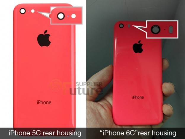 Hình ảnh được cho là camera trên iPhone 6C.