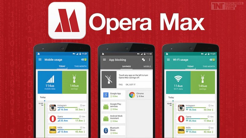 Opera Max đạt 100 triệu người dùng năm 2017