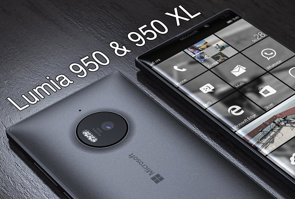 Ảnh minh hoạ cho Lumia 950 và Lumia 950 XL