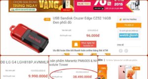 Lazada, HC.com.vn, Sendo...treo giá ảo trong ngày OnlineFriday