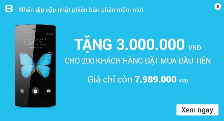 Bphone giảm giá 