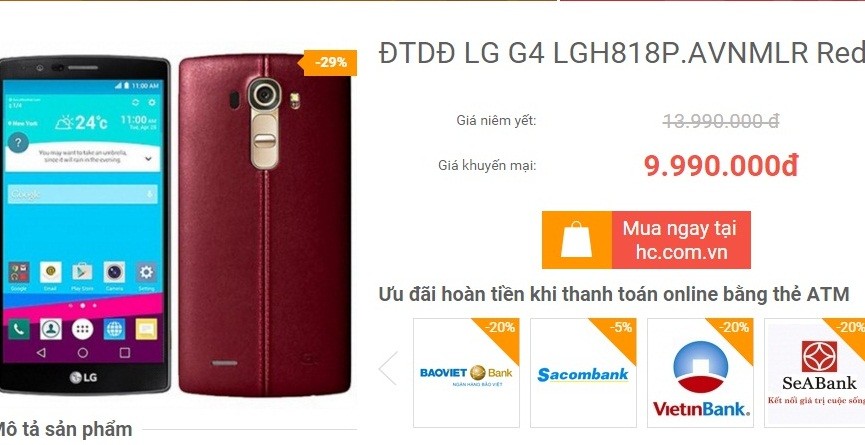 Lazada, HC.com.vn, Sendo...treo giá ảo trong ngày OnlineFriday