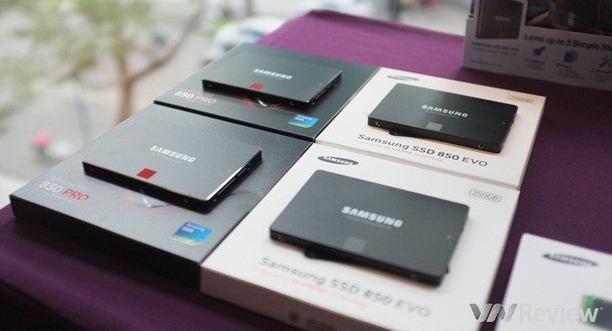 AMC phân phối độc quyền SSD Samsung, bảo hành 5-10 năm