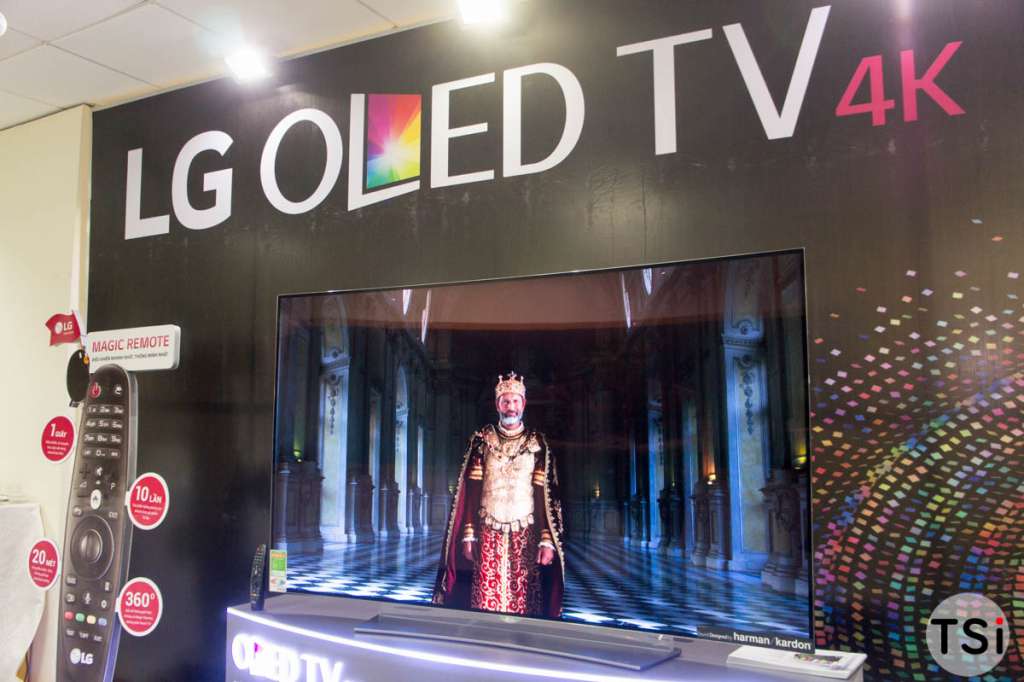 HÌnh ảnh TV OLED 4K của LG