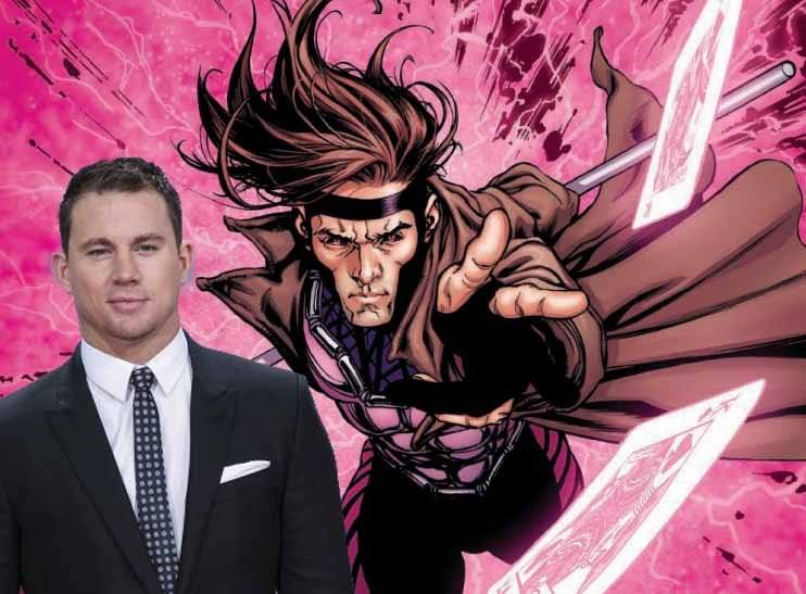 Gambit's signature weapon is a deck of playing cards. He charges them with kinetic energy, basically turning them into grenades. The film is due for an October 7, 2016 release.