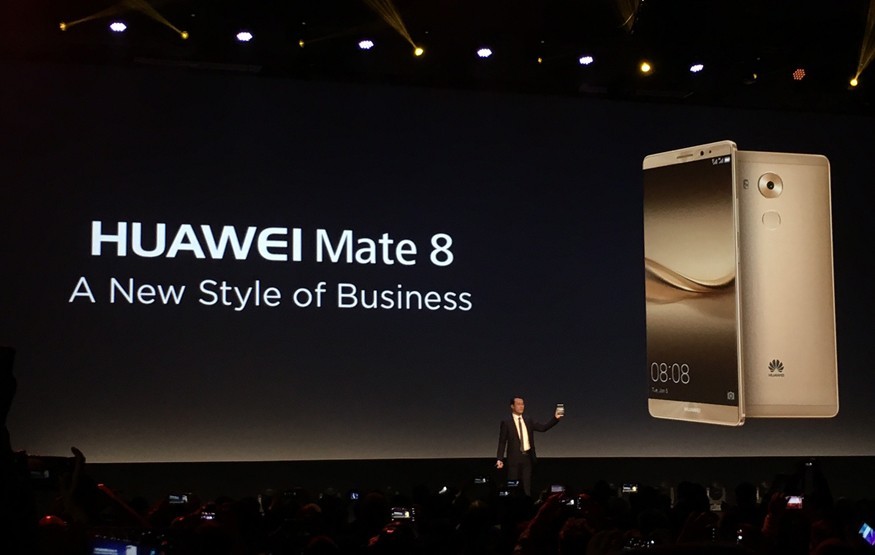 [CES 2016] Huawei chính thức giới thiệu Mate 8 