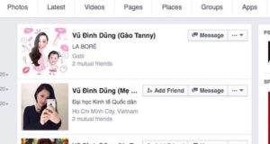 Tài khoản Facebook bị đổi tên Vũ Đình Dũng: email đăng nhập bí mật sẽ không ảnh hưởng