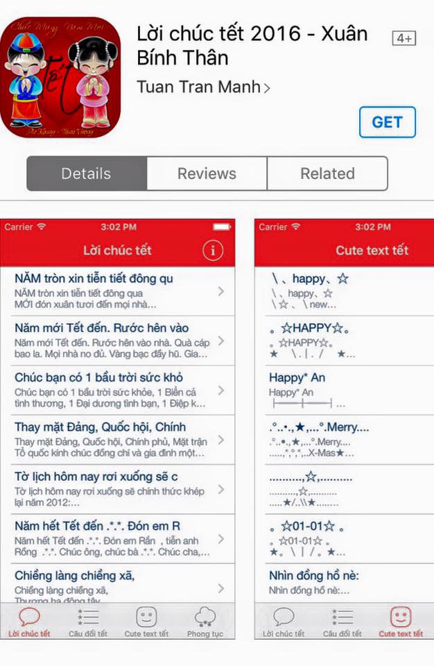 6 ứng dụng chúc Tết ý nghĩa và đặc sắc cho thiết bị iOS