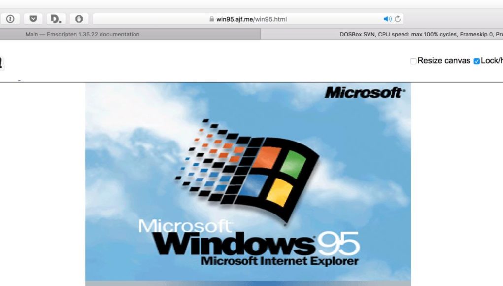 Windows 95 được một sinh viên 19 tuổi hồi sinh, có thể chạy trên trình duyệt web