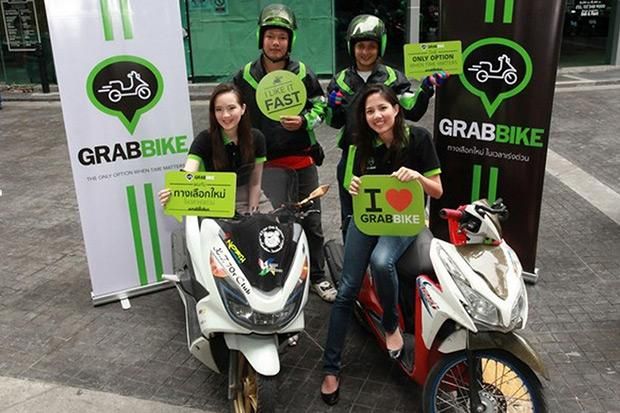 Chính phủ Thái đình chỉ hoạt động GrabBike vì phá giá cước