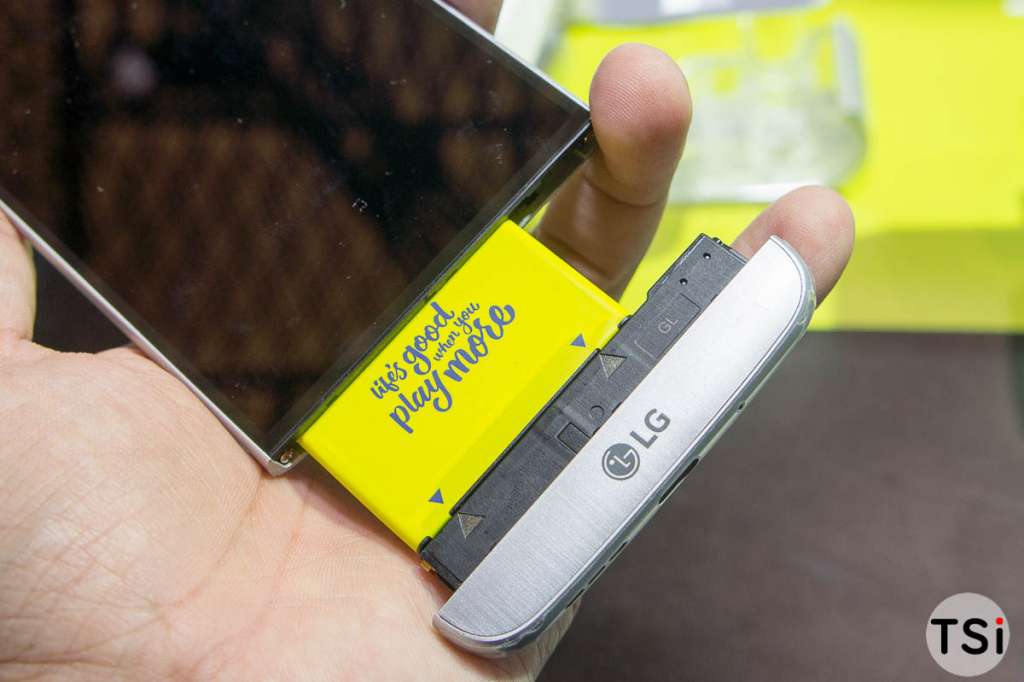 Ảnh thực tế LG G5 được giới thiệu tại LG Techshow 2016