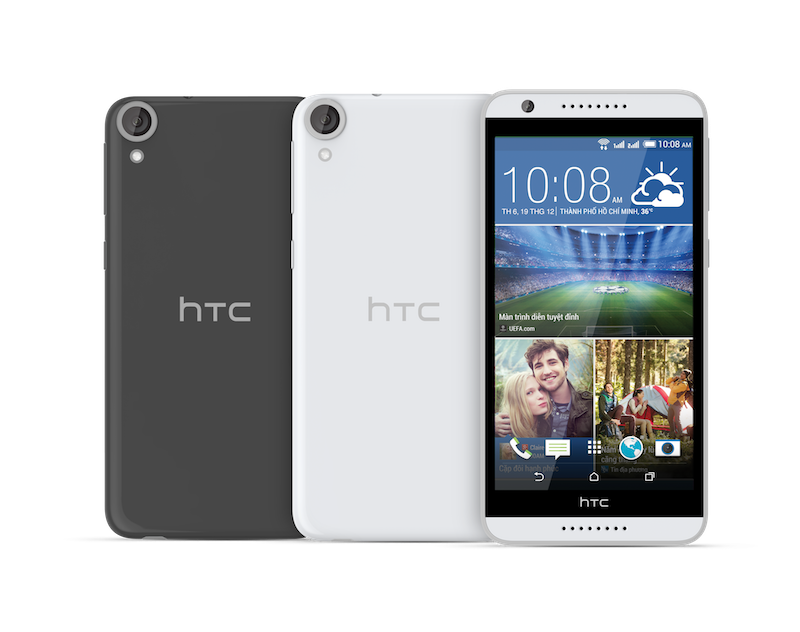 HTC giới thiệu Desire 820+ dual sim giá 4 triệu: màn 5,5 inch HD, camera trước 8MP