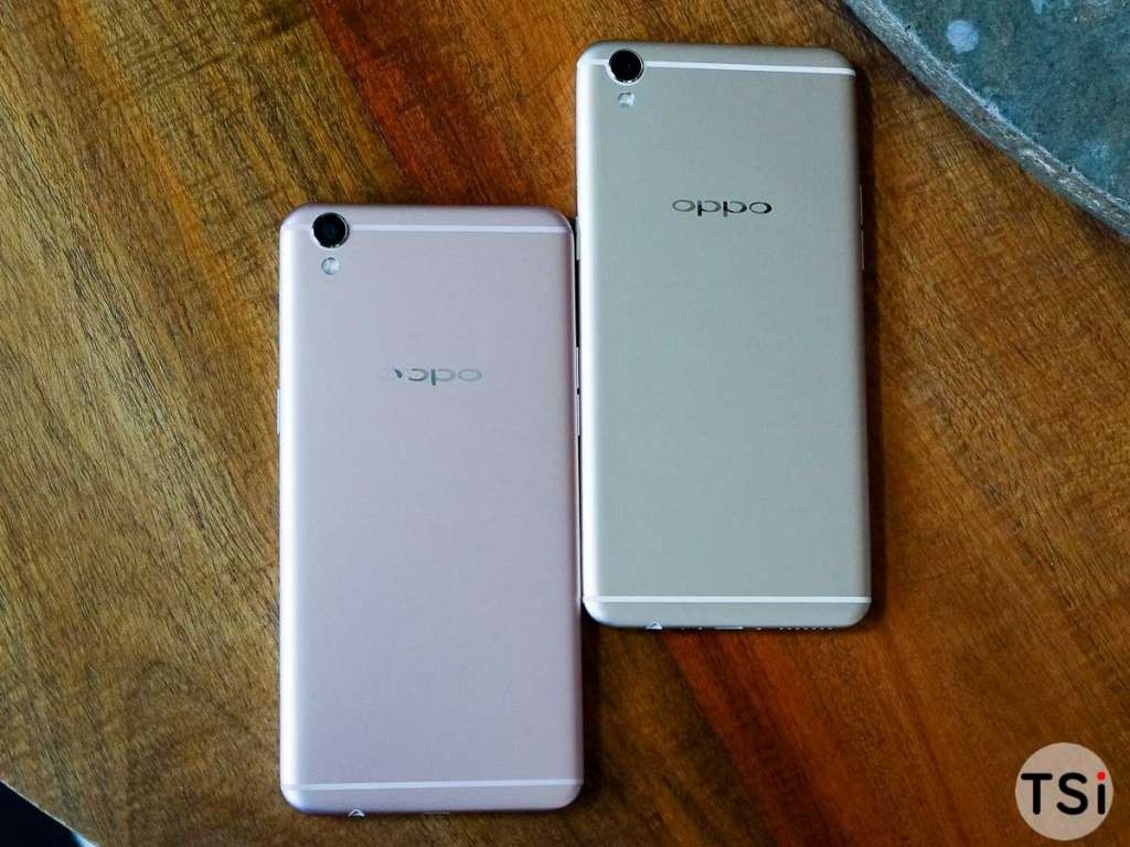 Ảnh cận cảnh Oppo F1 Plus: cảm biến vân tay nút Home, màn 5,5 inch Full HD