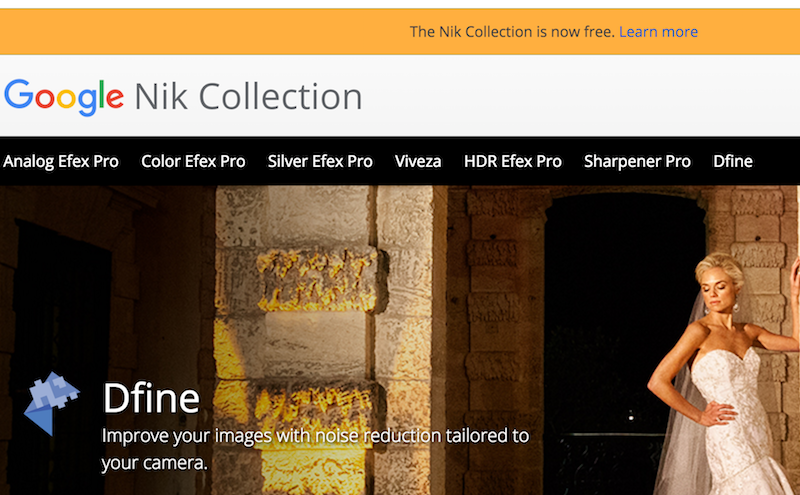 Tại sao Google Photos loại bỏ Nik Suite