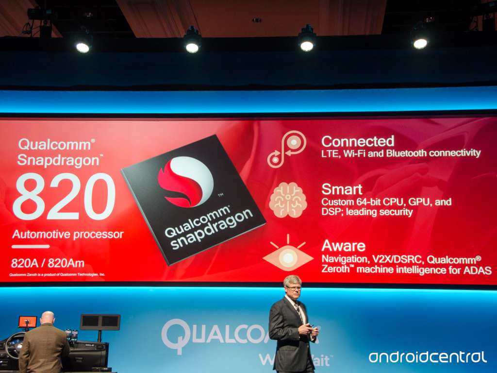 Qualcomm Snapdragon 820 Automotive: đưa Android OS vào xe hơi