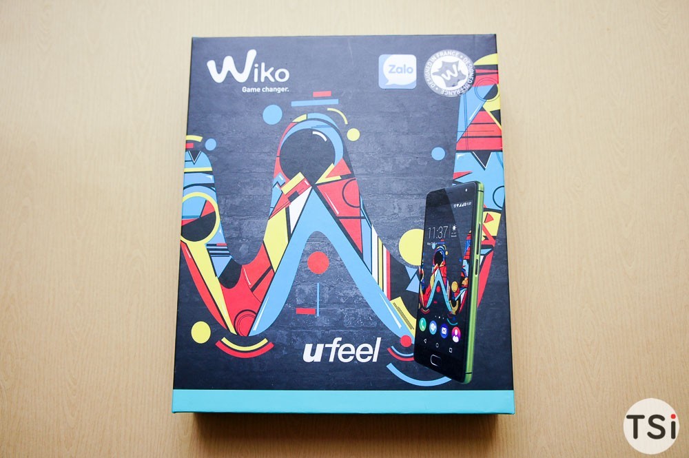 Mở hộp Wiko U Feel: có vân tay, khay đậy SIM huyền thoại 