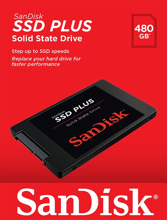 Ra mắt thiết bị lưu trữ SanDisk SSD Plus, tốc độ đọc đến 535MB/s