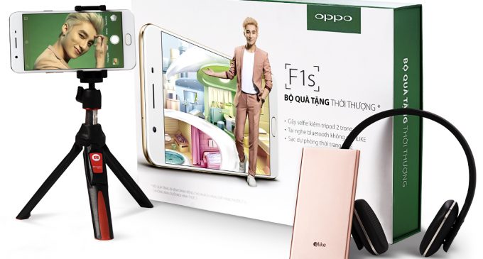 Sắp mở đặt hàng Oppo F1s tặng quà hơn 2 triệu đồng