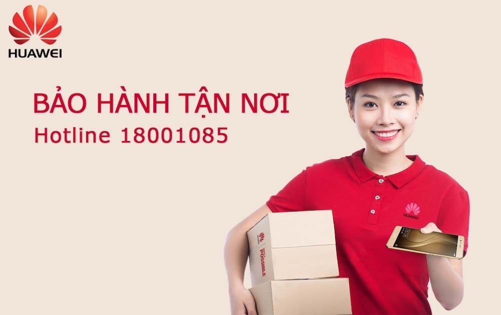 Huawei Việt Nam đã có dịch vụ bảo hành tận nơi cho smartphone