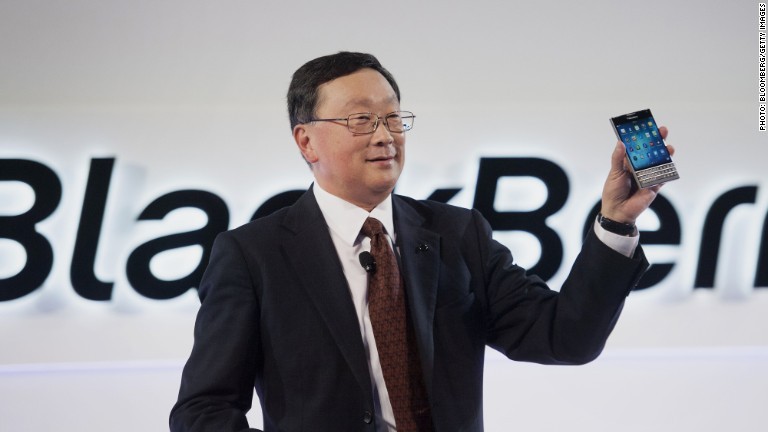 John Chen: BlackBerry sẽ giới thiệu 2 smarpthone vào tuần tới