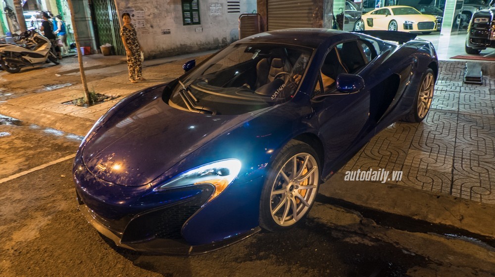 McLaren 650S Spider màu hiếm hiện đang có mặt ở Sài Gòn