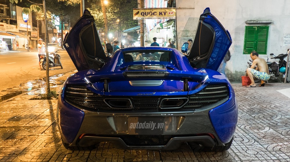 McLaren 650S Spider màu hiếm hiện đang có mặt ở Sài Gòn