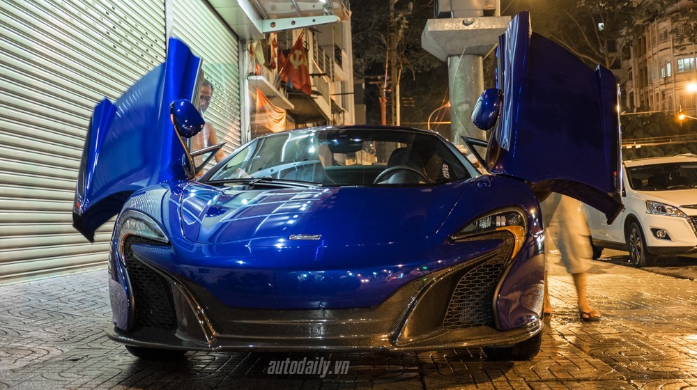 McLaren 650S Spider màu hiếm hiện đang có mặt ở Sài Gòn