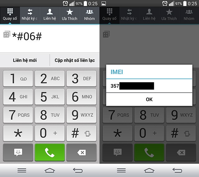 Kiểm tra IMEI và thời hạn bảo hành cho mọi loại điện thoại 