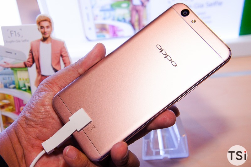 Ảnh thực tế Oppo F1s: gọn, camera selfie nét, dễ hiệu chỉnh