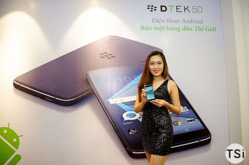 BlackBerry DTEK50 chính thức lên kệ tại Việt Nam giá 8 triệu đồng