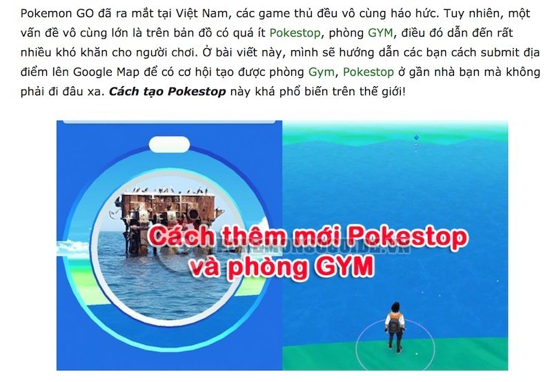 Google Maps liệu có dễ bị tổn hại vì Pokemon GO?