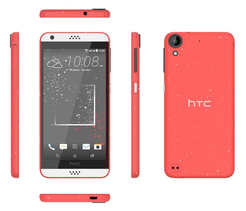 HTC Desire 630 phân phối rộng rãi, tặng tai nghe Hires và 2 bộ vỏ màu